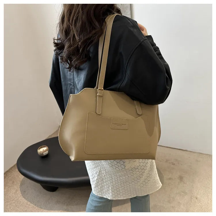New Color Matching Tote Bag For Women