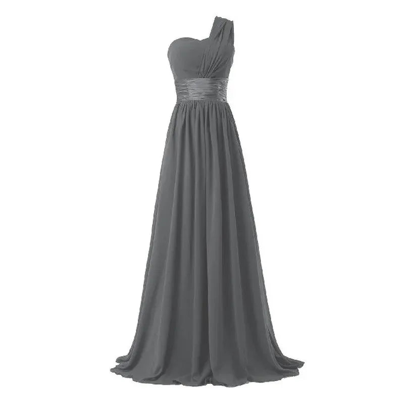 Long Multi-color Banquet Evening Dress