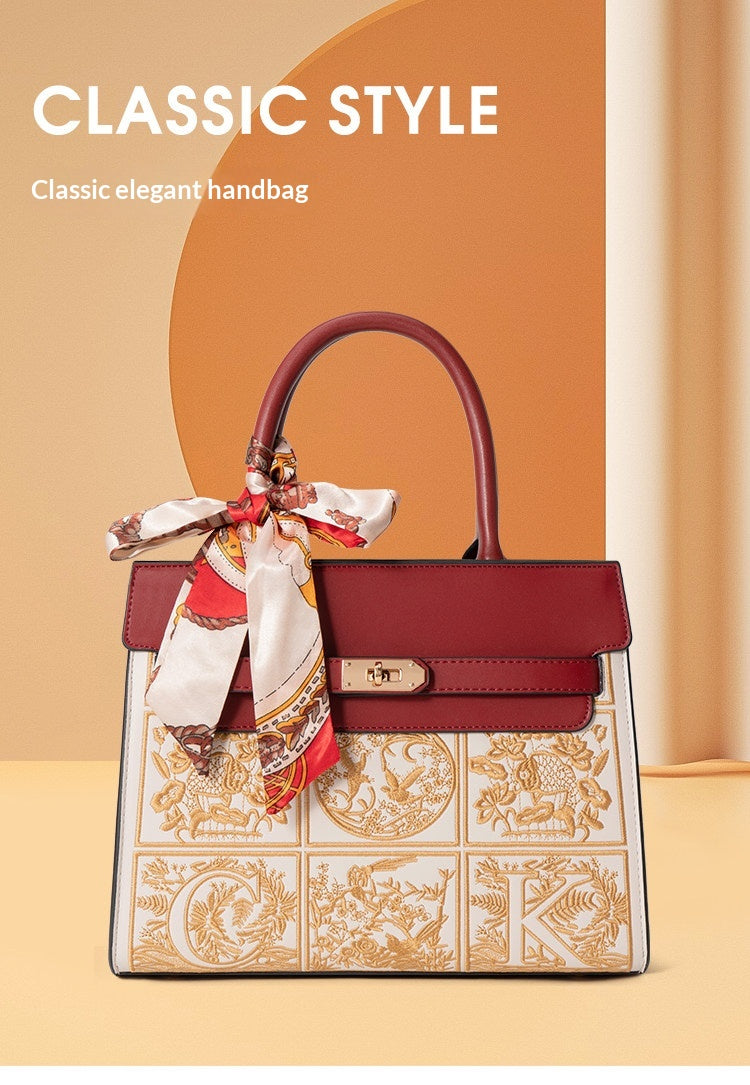 Rare Embroidered Chinese-Style Bag For Women