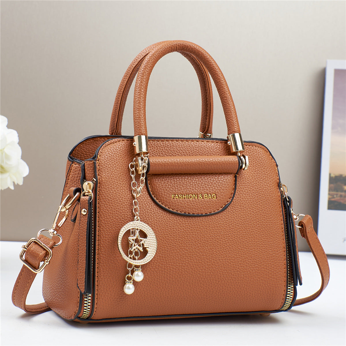 Fashionable Versatile Casual Western-style Minimalist Trendy Bag