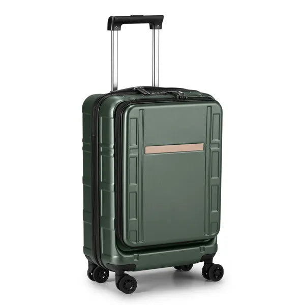 Front End 20 Inch Expandable ABS, PC Suitcase- FREE USA SHIPPING