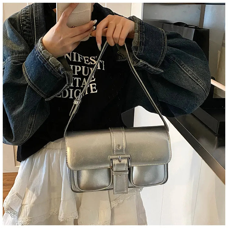 Simple Design Women's Bag Shoulder Fashion Handbag
