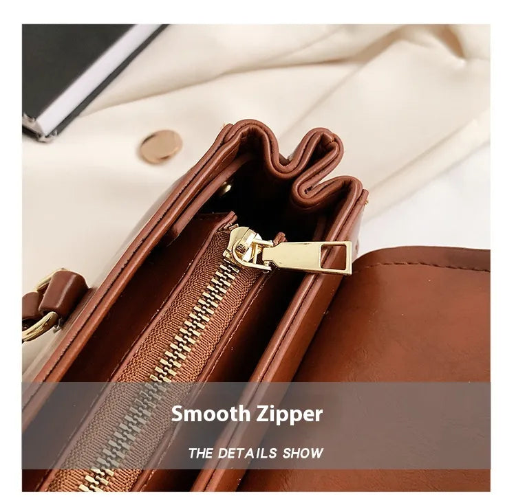 Retro High-grade Underarm Document Tote Bag Women