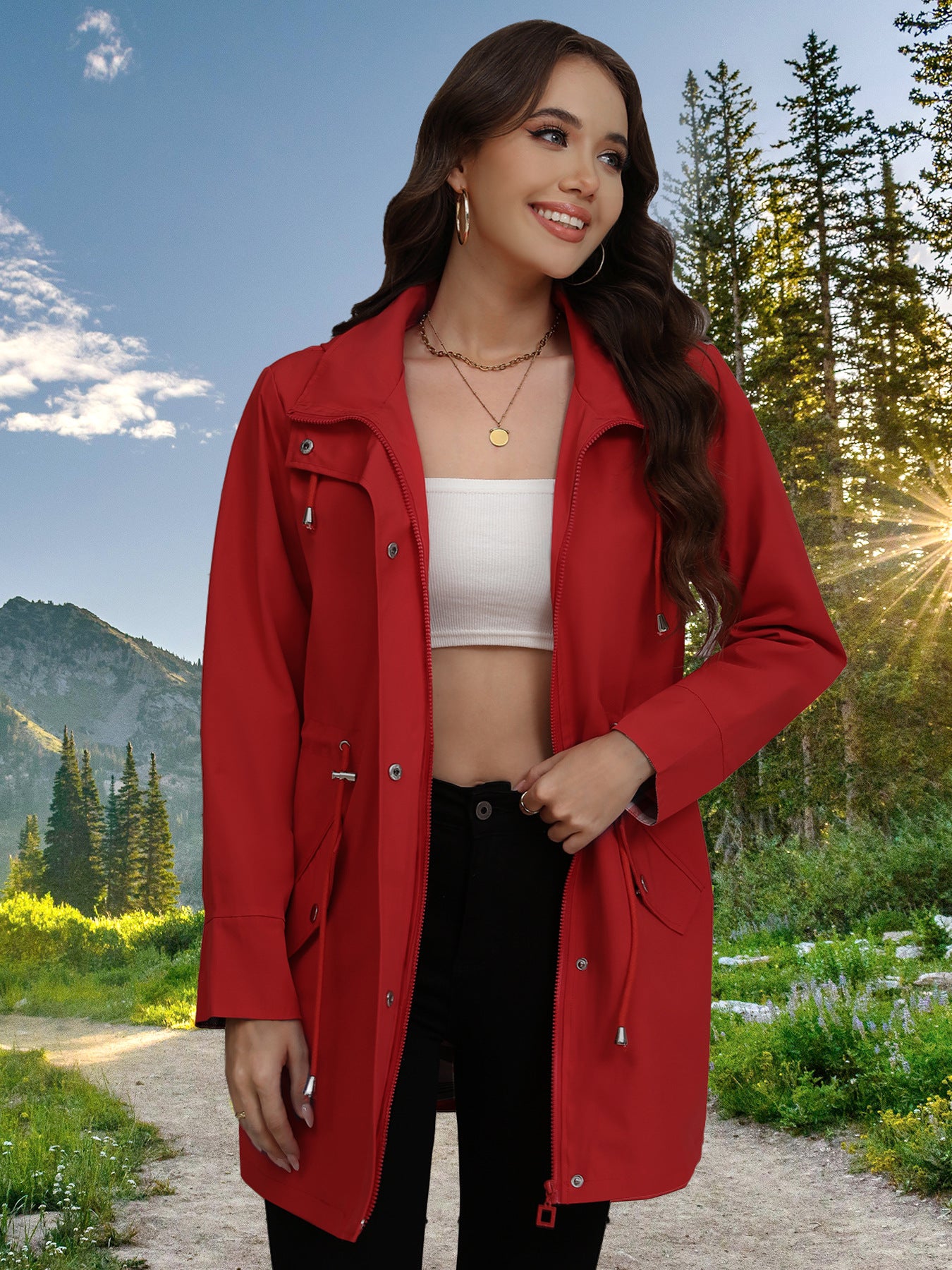 Outdoor Jacket Coat Female Versatile Casual Top