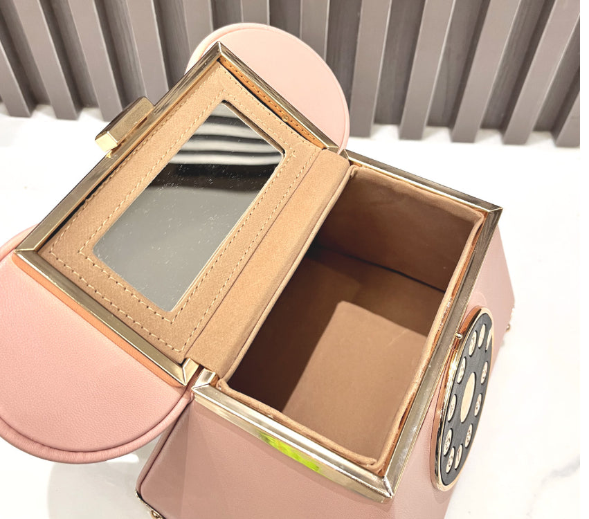 Women's Fashion Landline Phone-shaped Handbag