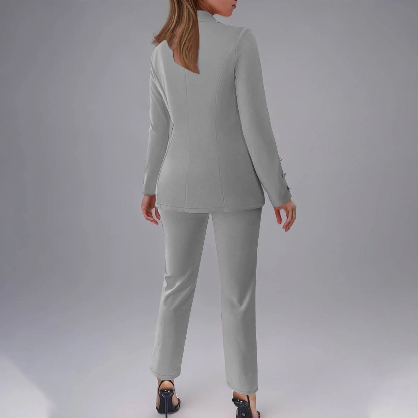 Button Slim Lapel Cardigan Graceful Suit Jacket
