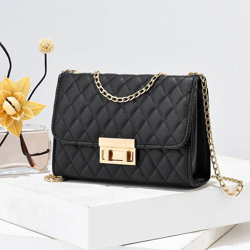 Summer Women's Luxury Vintage  Small Square Crossbody Handbag