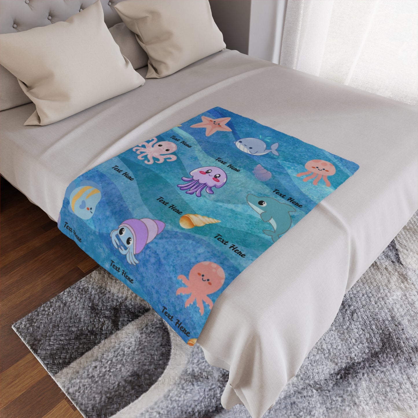 Microfiber Blanket - Personalized for Kids