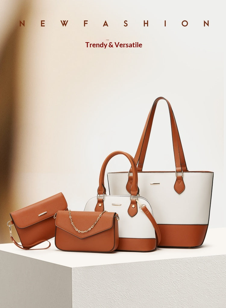 Womens Bag Set Fashionable Trendy Tote