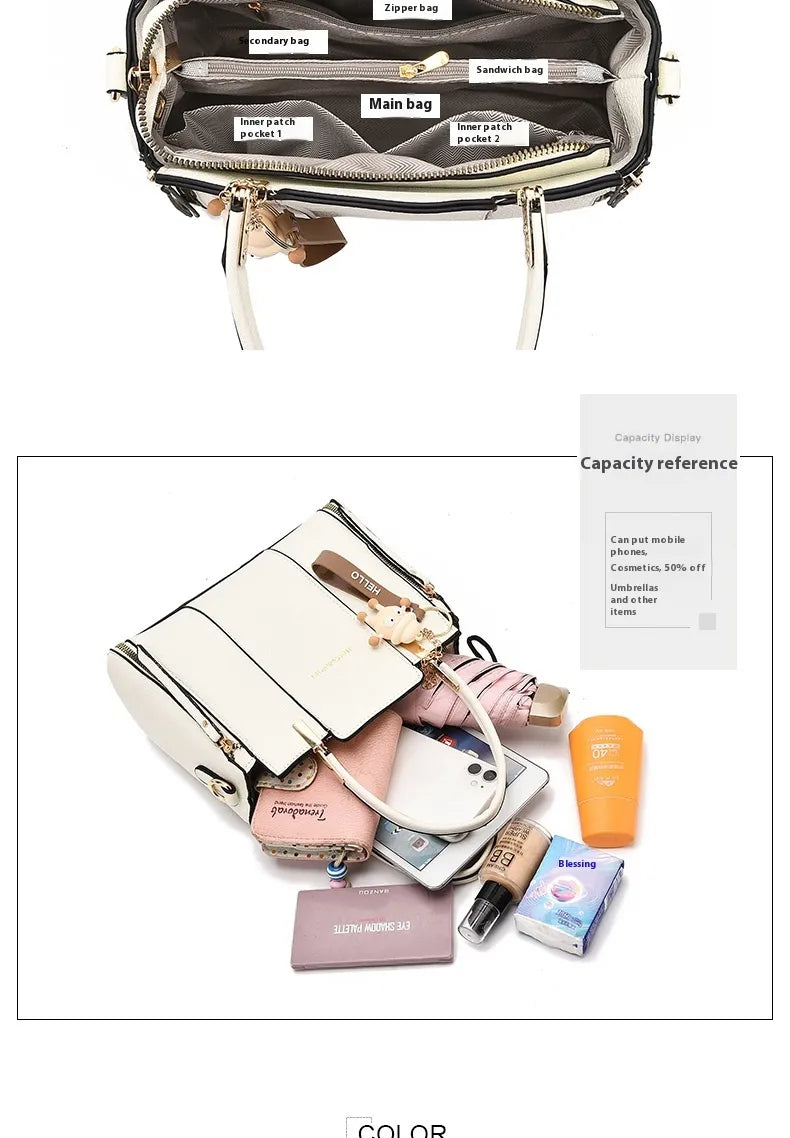 Versatile New Fashion Elegant Handbag