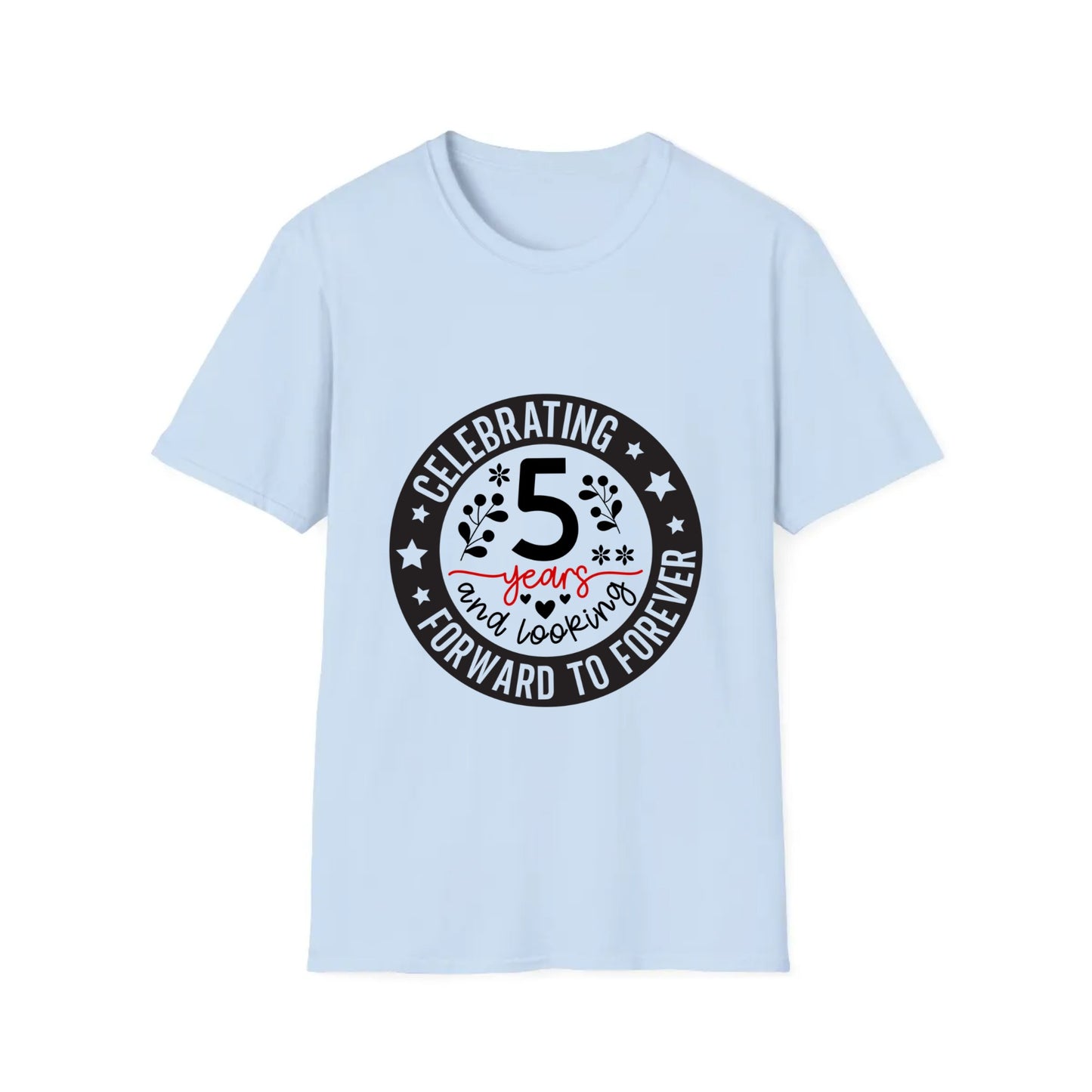 Unisex Softstyle T-Shirt- Personalized Anniversary Gifts