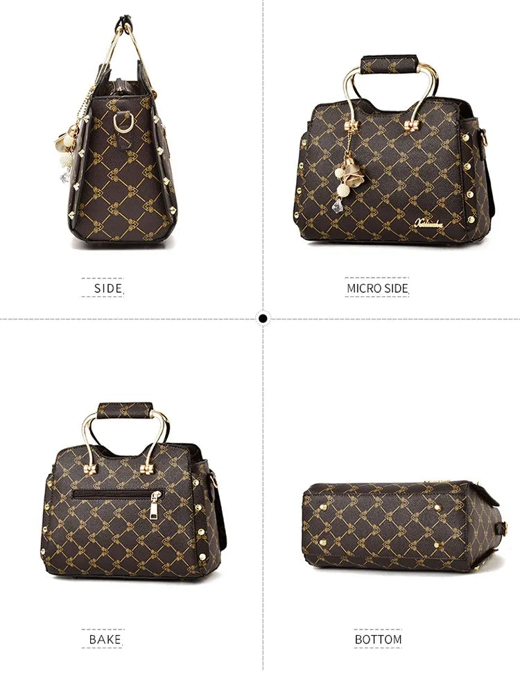 Women's fashion messenger handbag