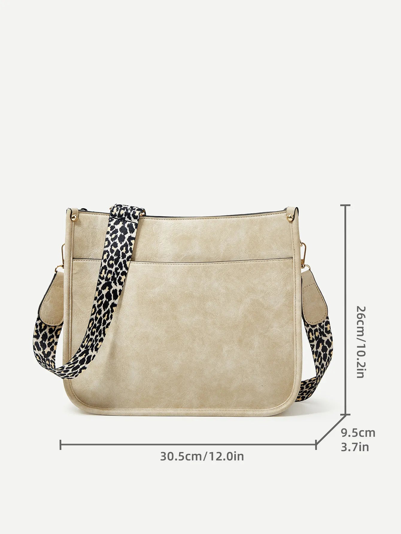 Crossbody Leopard Print Shoulder Large Capacity Totes