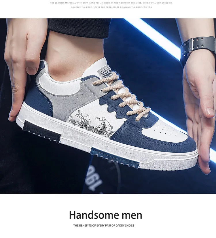 Men's Trendy All-Match Platform Sports Casual Borad Shoes