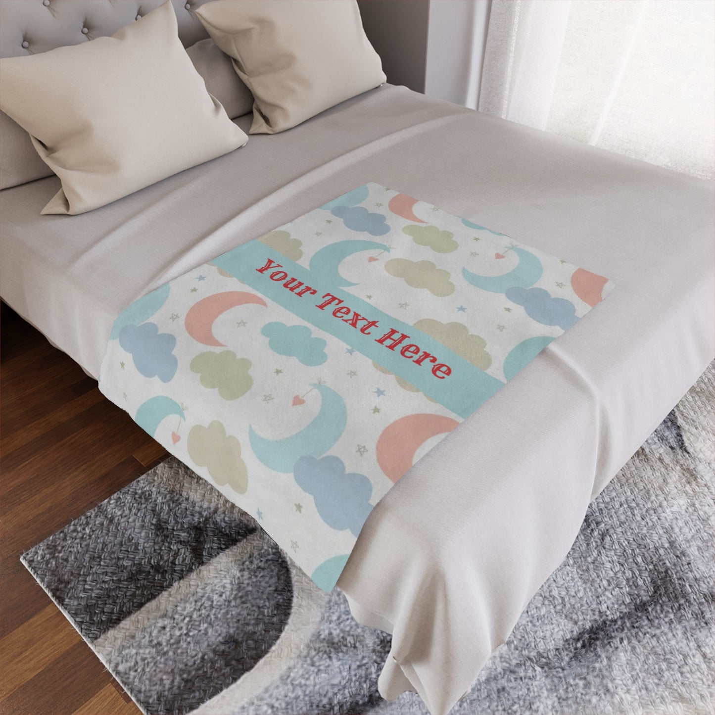 Microfiber Blanket - Personalize With Kids Themes