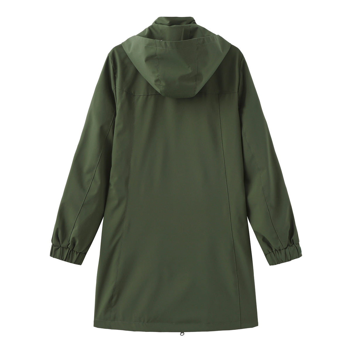 Women's Solid Color Long Sleeve Thin Coat European Size
