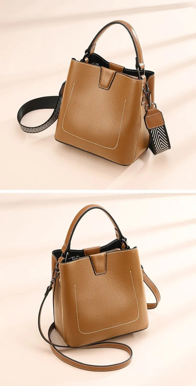 Fashionable Stylish Bucket Bag Shoulder Crossbody Bag Women's Bag Broadband