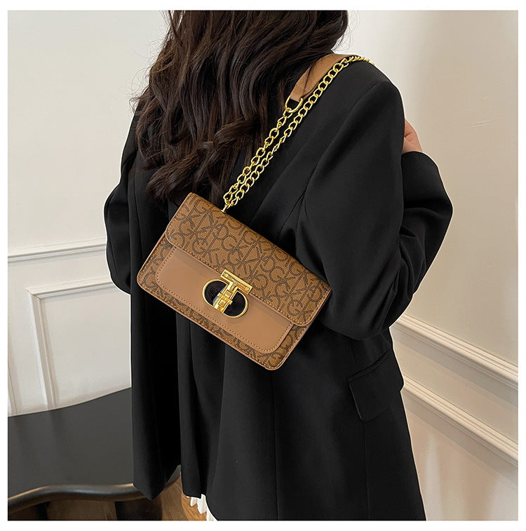 Spring New All-Match Instagram-Style Shoulder Crossbody Bag Small Square