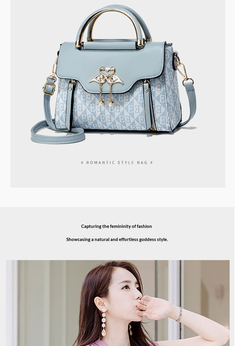 Womens Stylish Versatile Tote Shoulder And Crossbody Bag