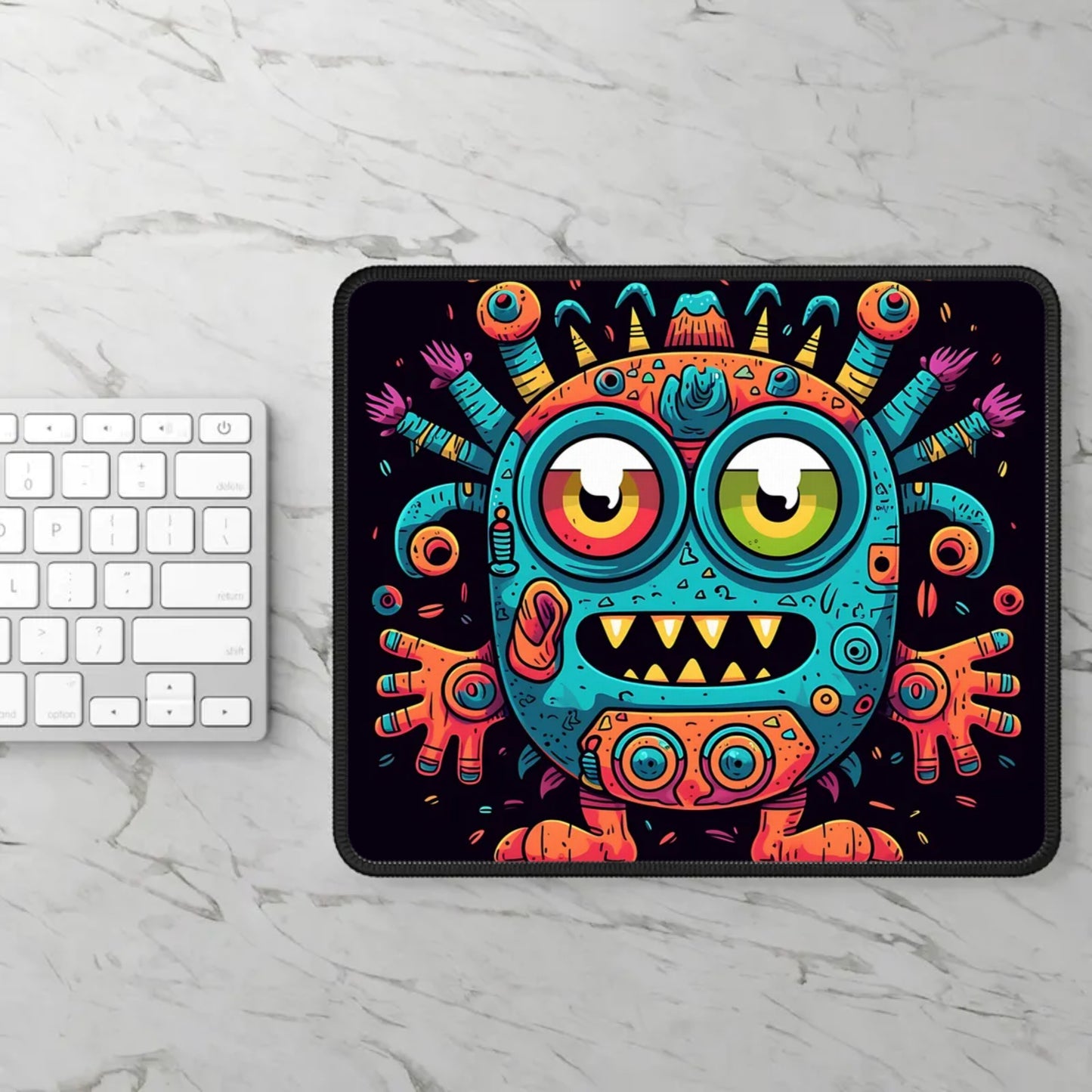 Gaming Mouse Pad - Customize With Cute Monsters