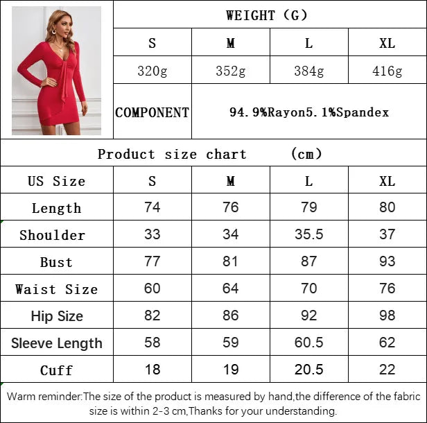 Long Sleeve Narrow Solid Color Dress