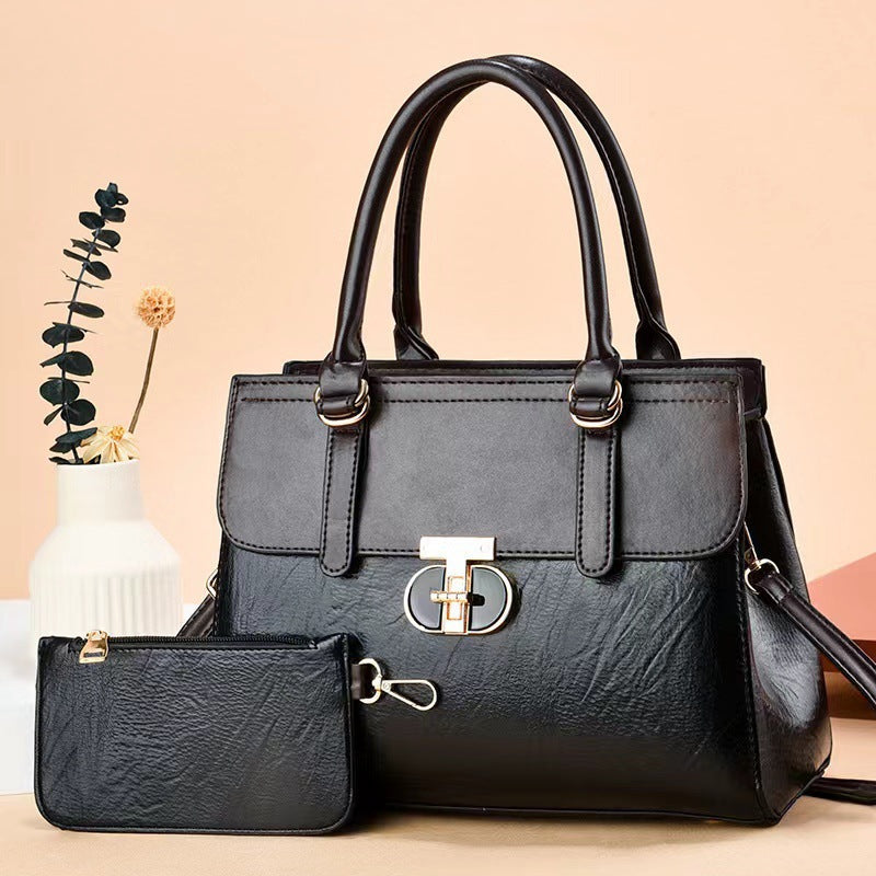 Two-piece Set Premium-feel Shoulder Smaller Coordinating Bag