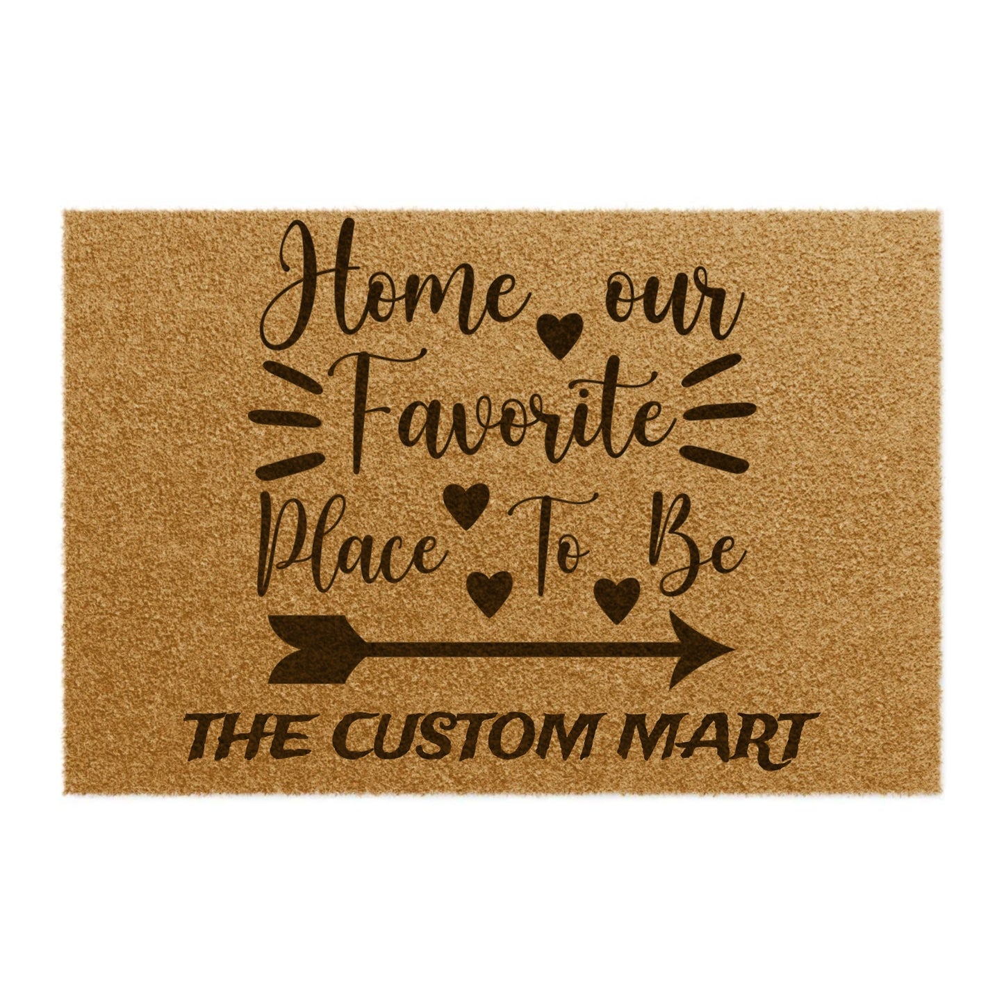 Doormat - Personalize With Favourite Messages