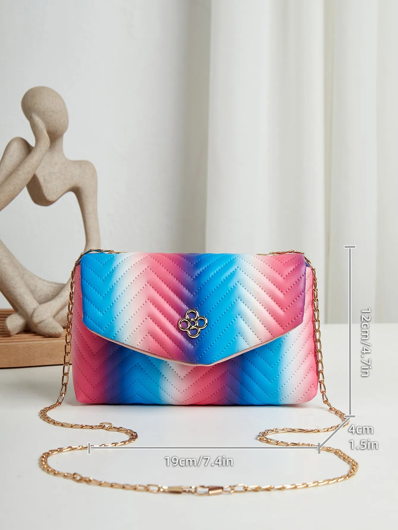 New Contrast Color Polyester Suitable For Portable Travel Lipstick Cosmetics Women's Bag