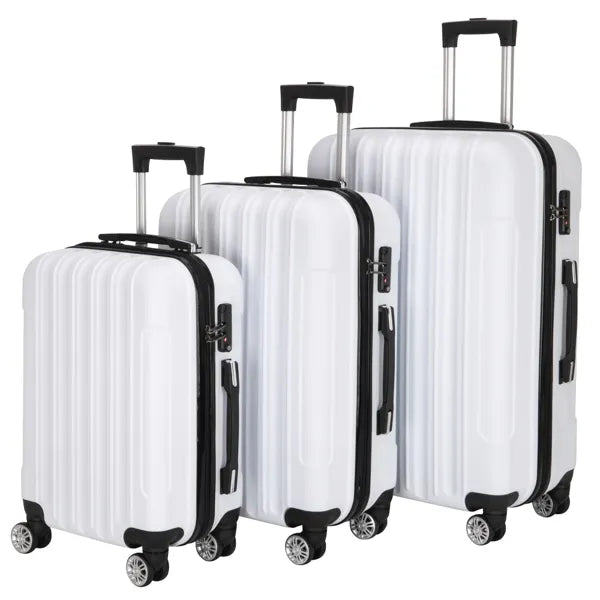 Vertical Pattern Three-in-one Trolley Case With Handle And Universal Wheels- FREE USA SHIPPING