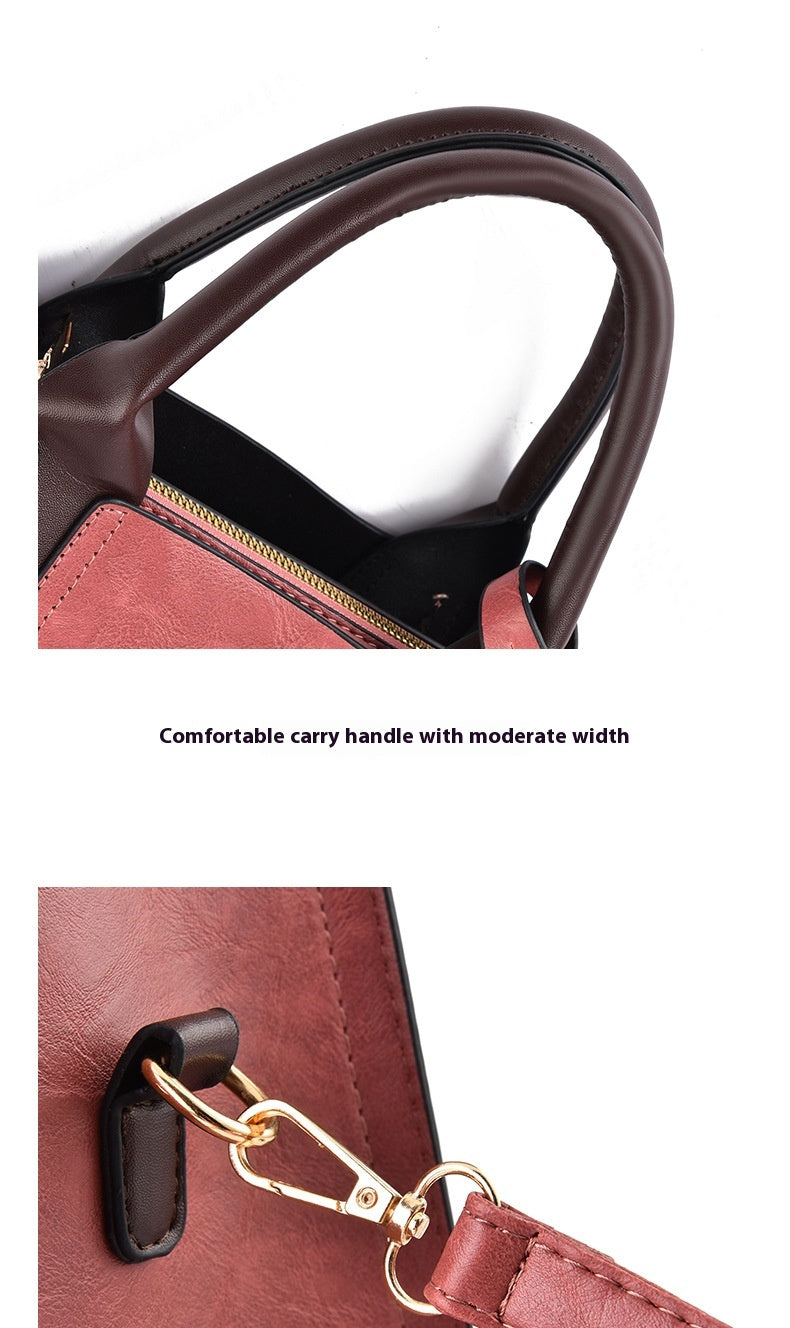 Women's Large Capacity Three-piece Messenger Bag