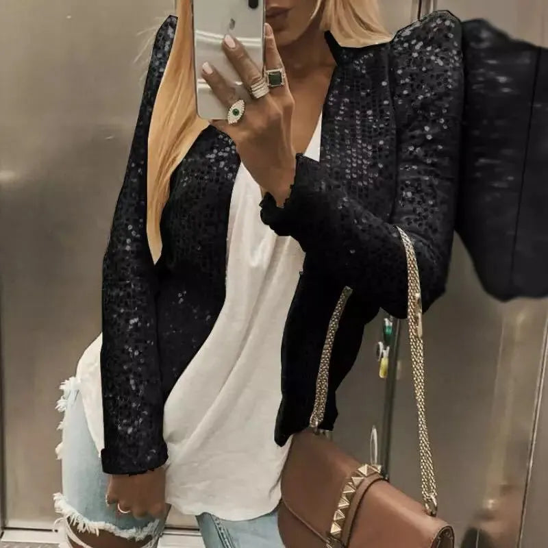 Short Casual Versatile Small Coat Women
