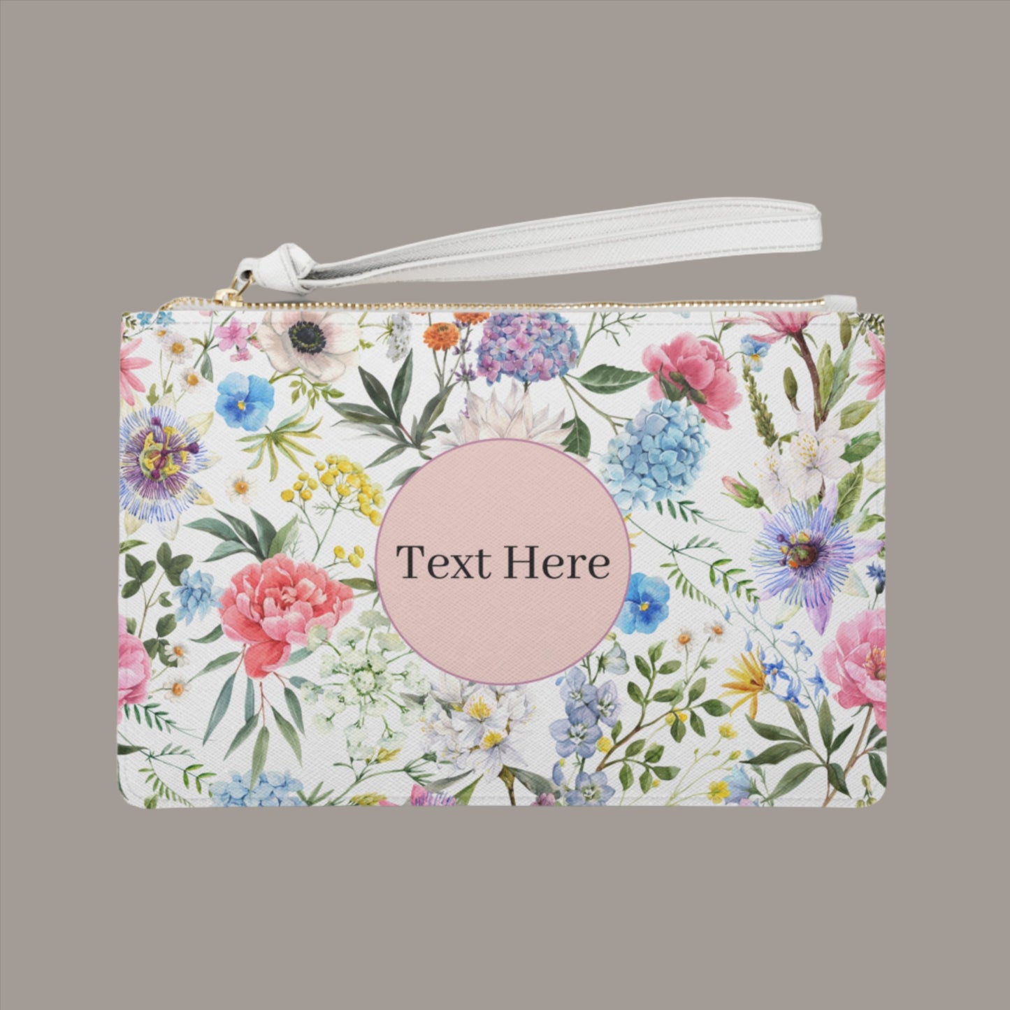 Clutch Bag - Personalize With Floral Designs