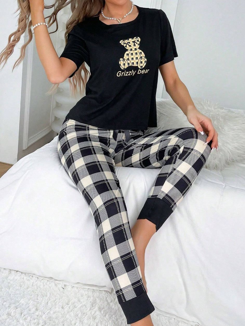 Women's Ladies' Homewear Printed Pajamas