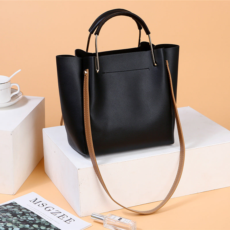 Summer New Korean Pure Color Women's Handbag