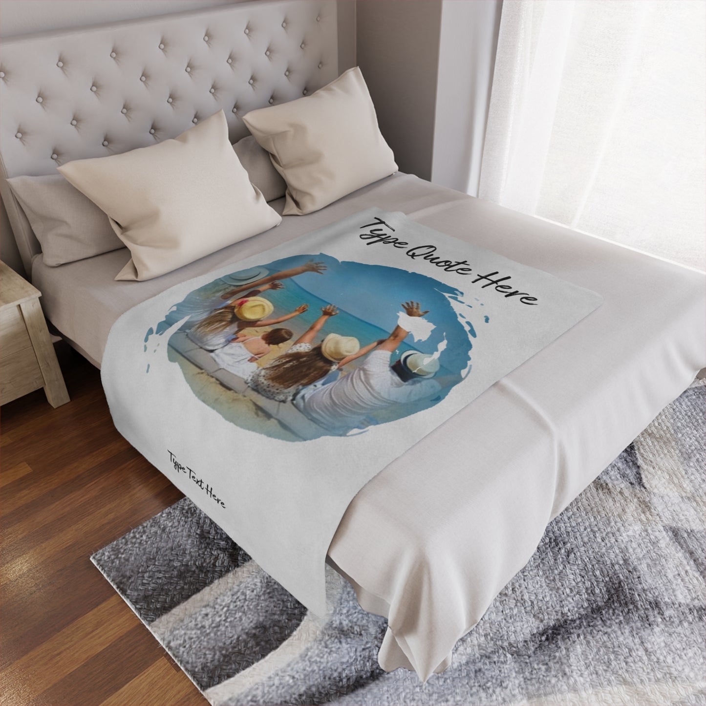 Microfiber Blanket - Personalize With Your photo