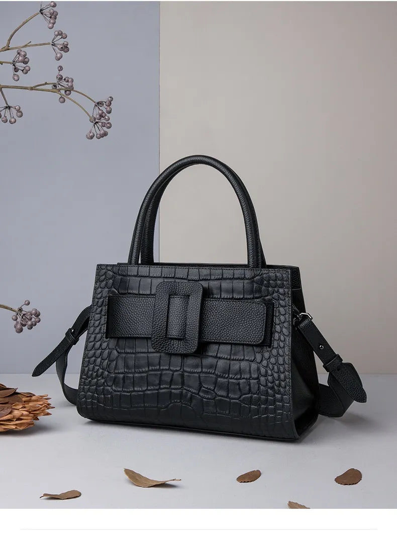 Women's Leather Portable Crossbody All-matching Shoulder Bag