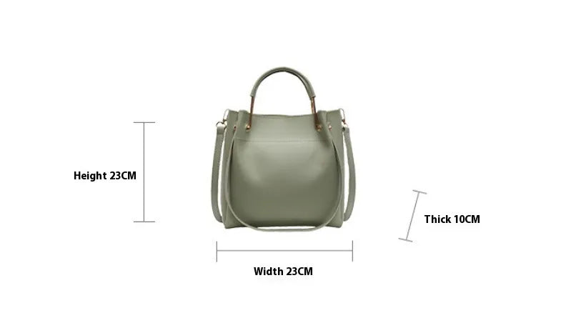 Bucket Bag Simple All-match Portable Shoulder Crossbody Bags