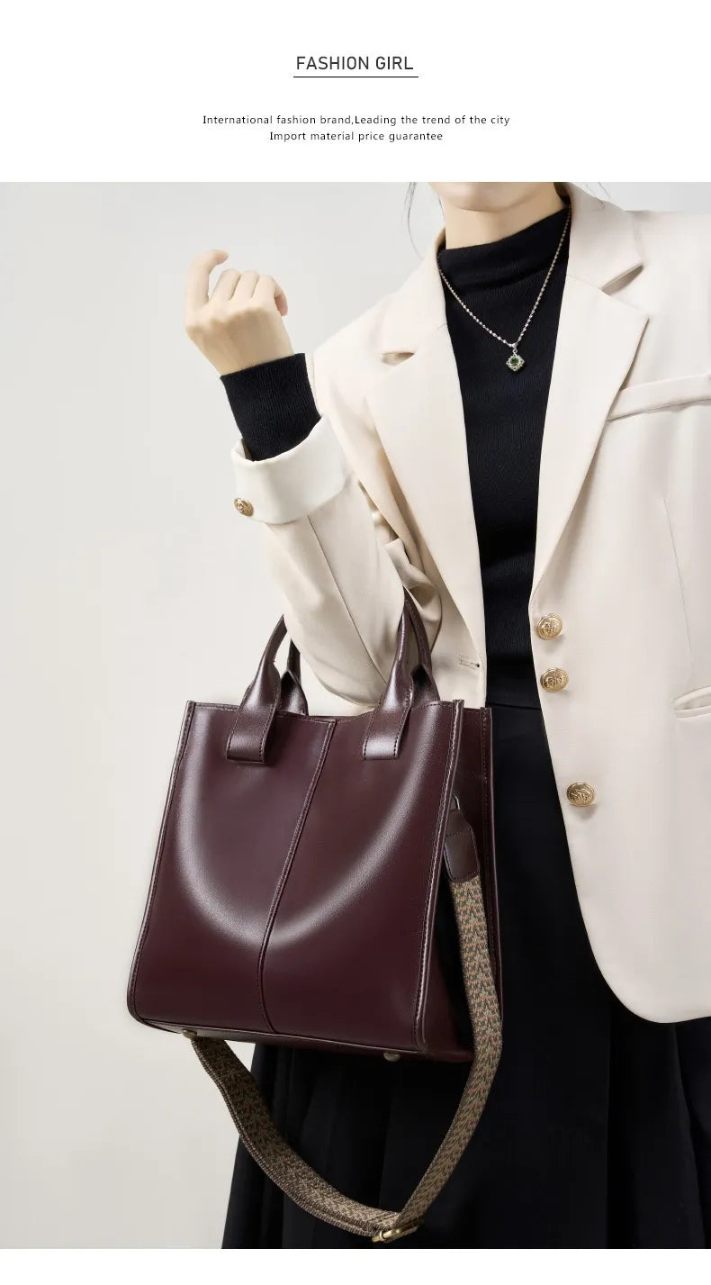 Women's Tote Large-capacity Bucket Shoulder Messenger Bag