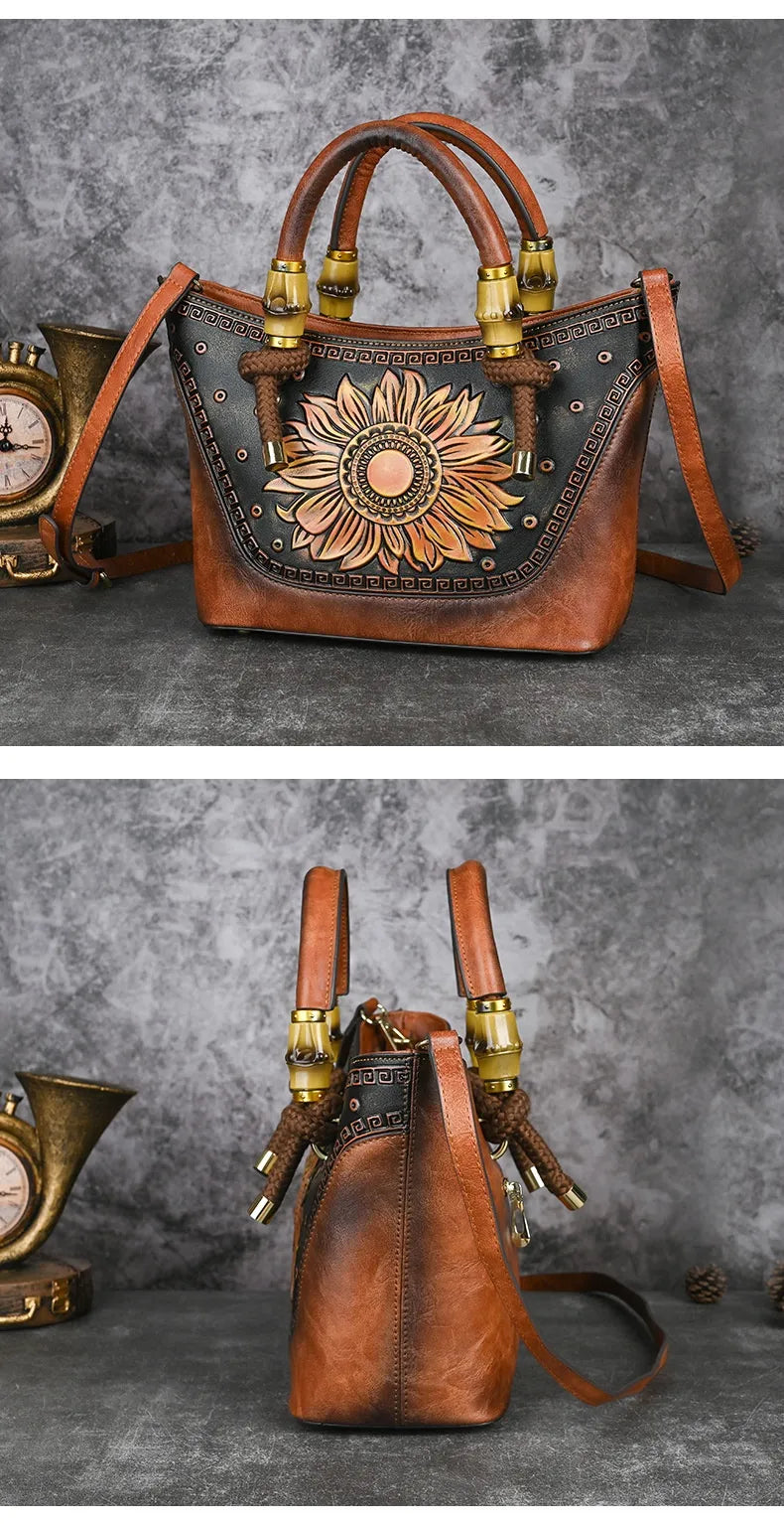 High-grade Elegant Middle-aged One-shoulder Versatile Crossbody Bag