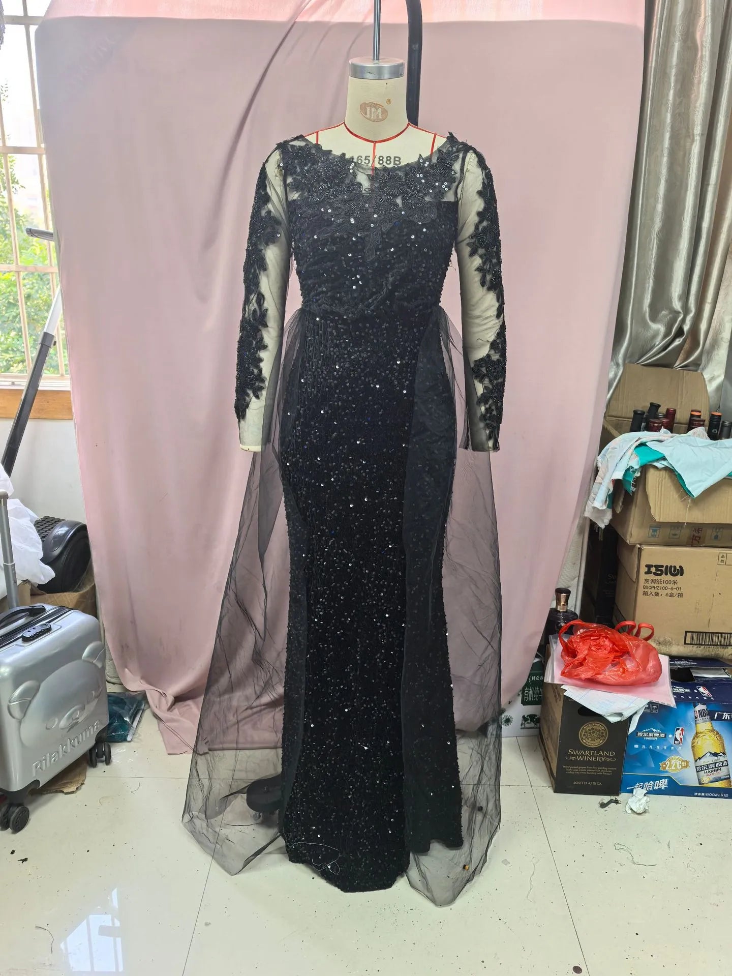 Women's Dance Lace Party Evening Dress
