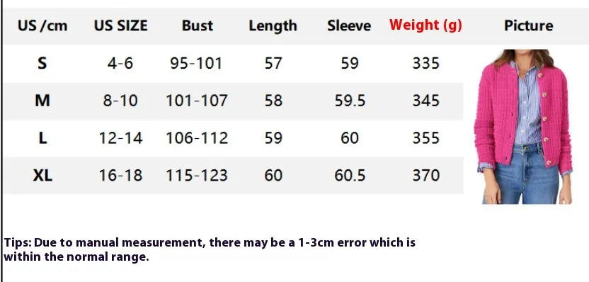 Women's Solid Color Commute Knitted Cardigan Casual Sweater Coat