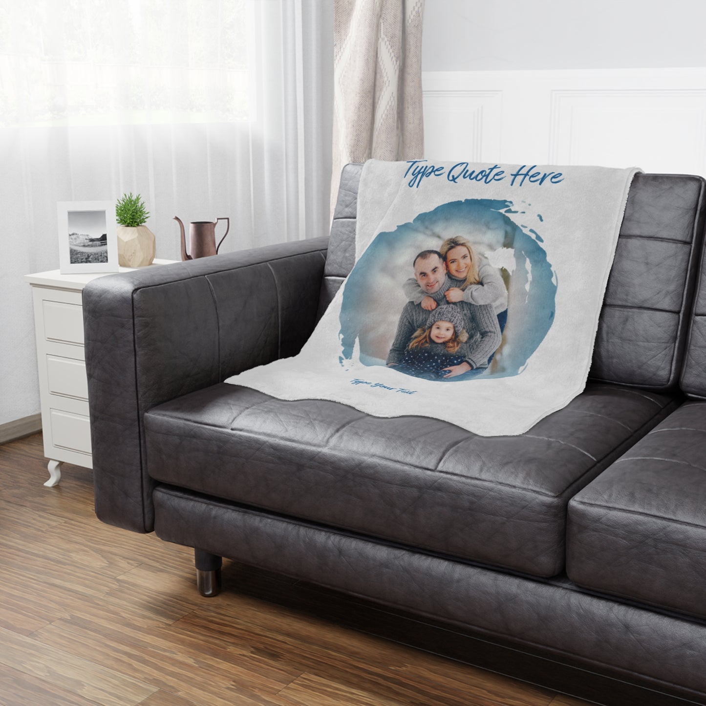 Microfiber Blanket - Personalize With Your photo