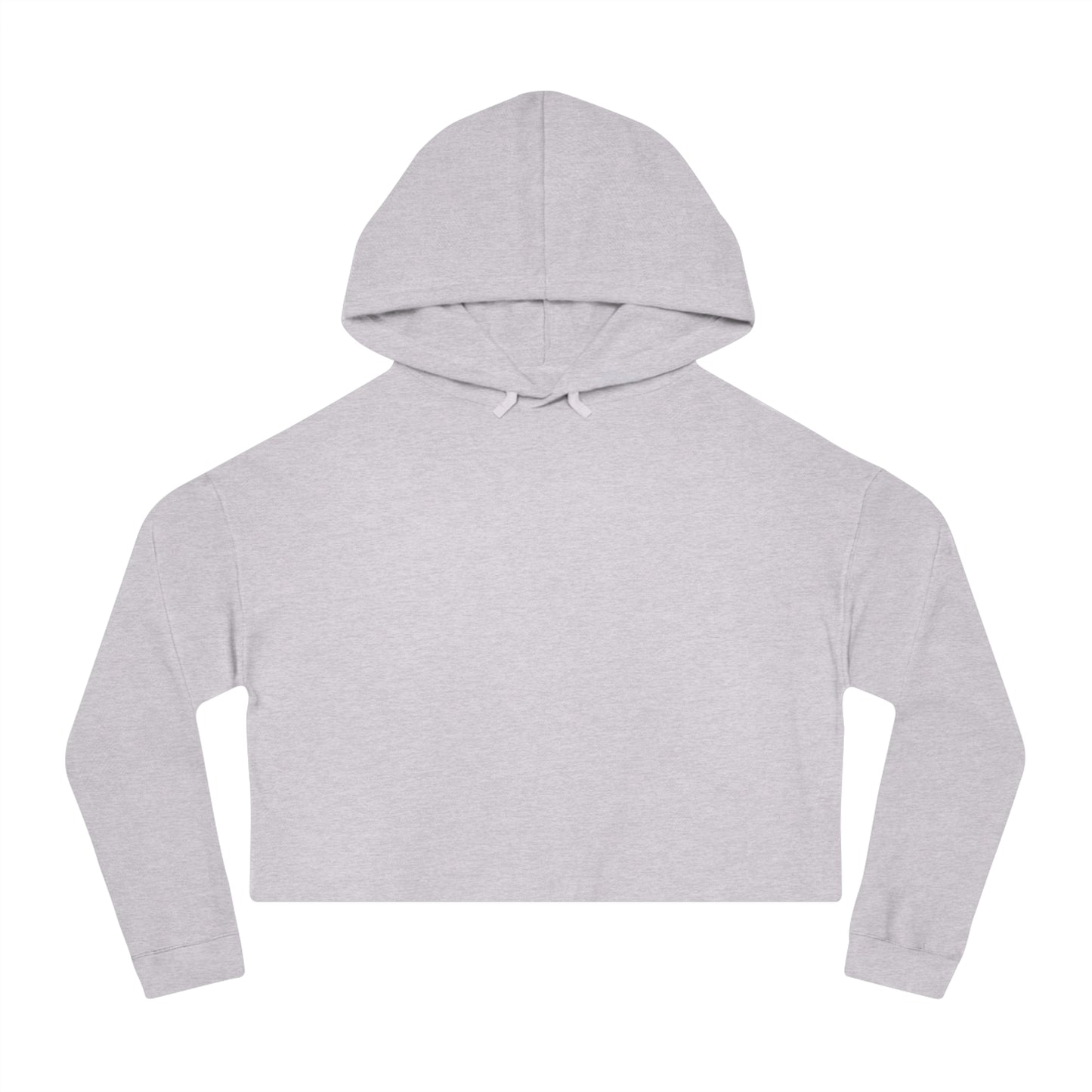 Women’s Cropped Hooded Sweatshirt - Personalize  With Valentine Themes