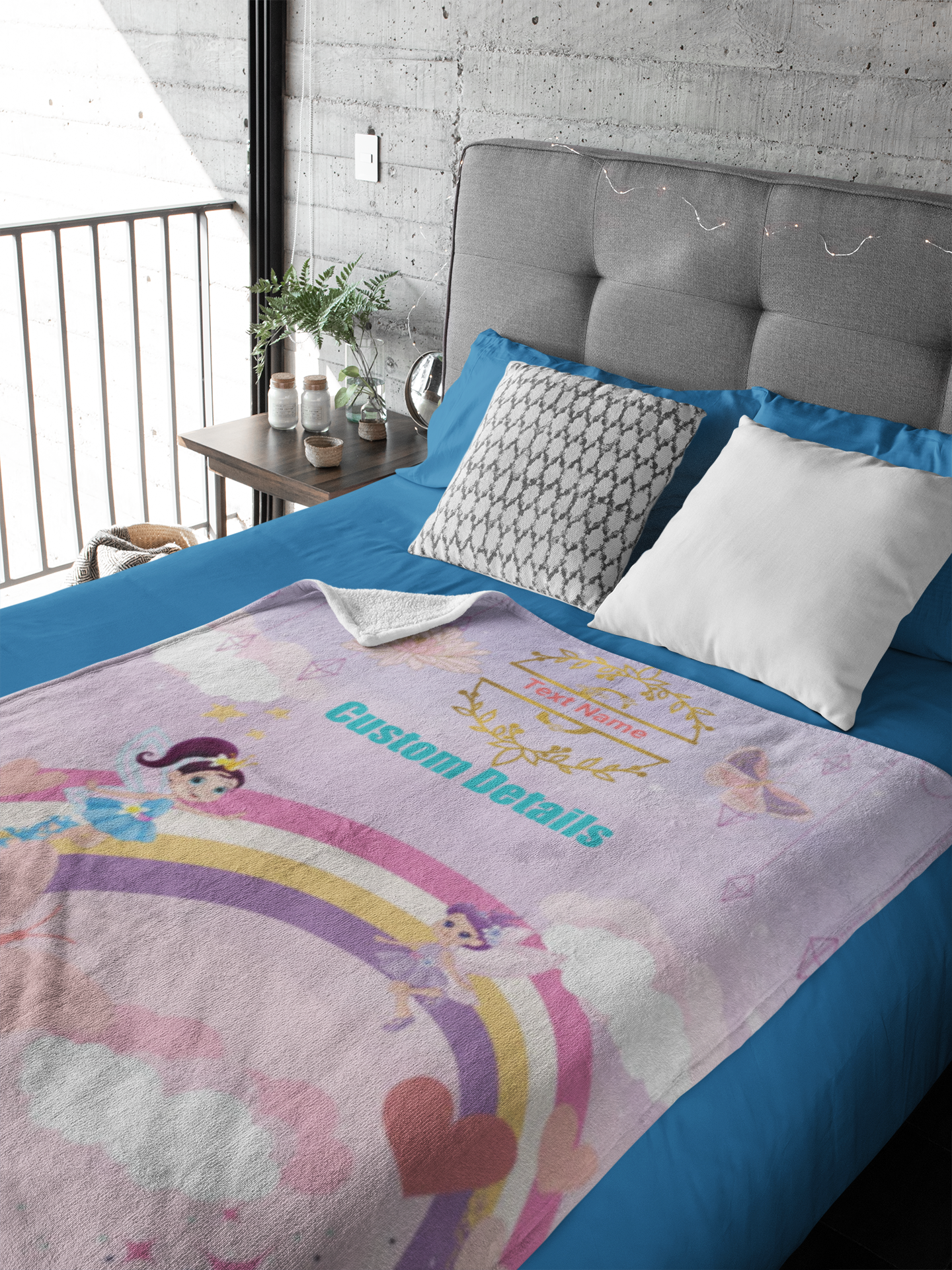 Microfiber Blanket-Personalized with  Kids Blanket