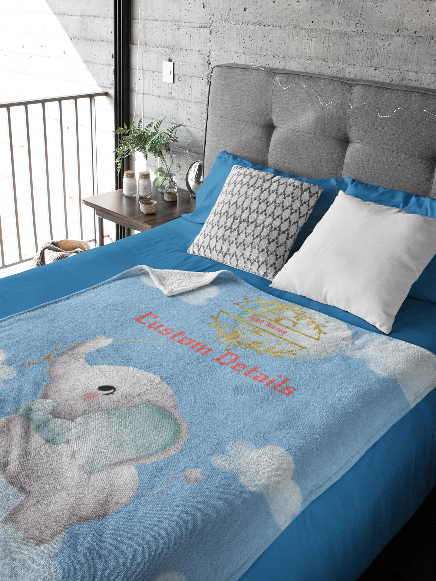 Microfiber Blanket-Personalized with  Kids Blanket