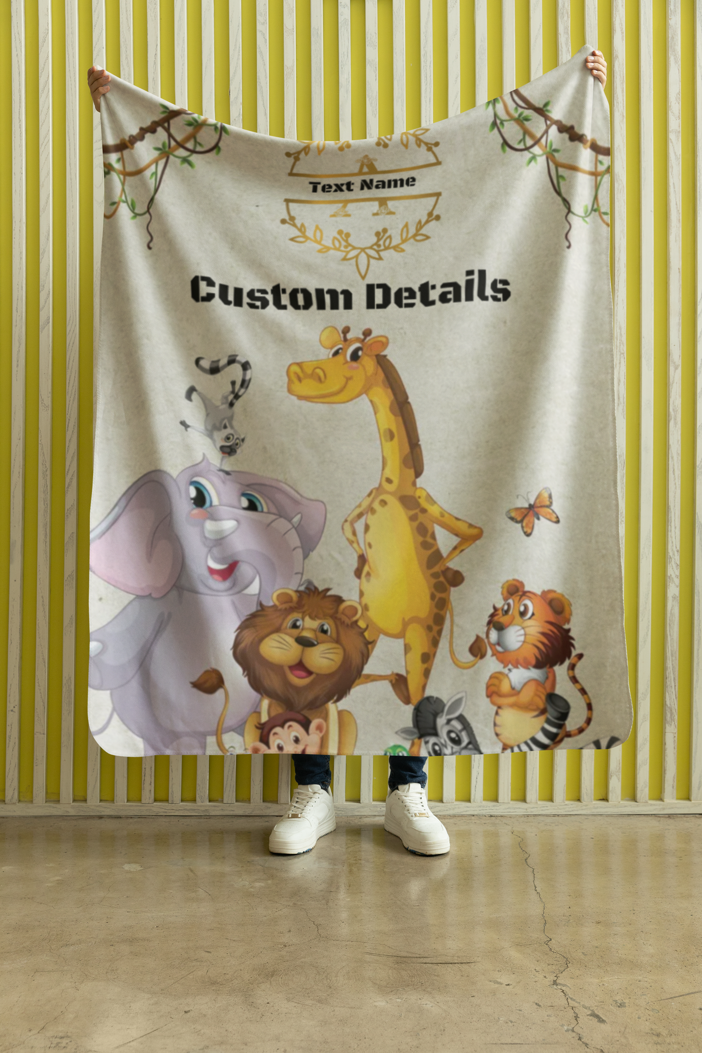 Microfiber Blanket-Personalized with  Kids Blanket