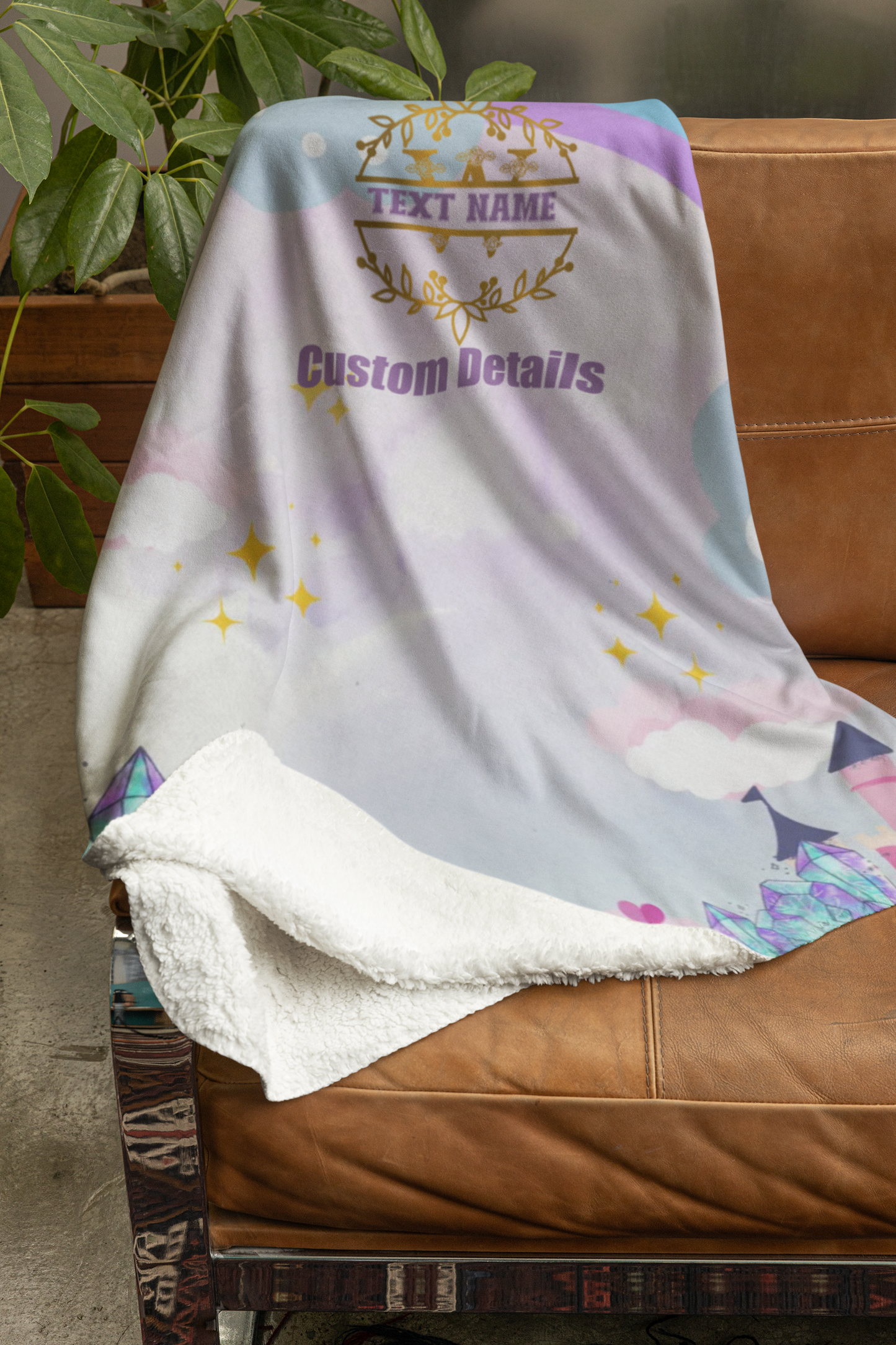 Microfiber Blanket-Personalized with  Kids Blanket