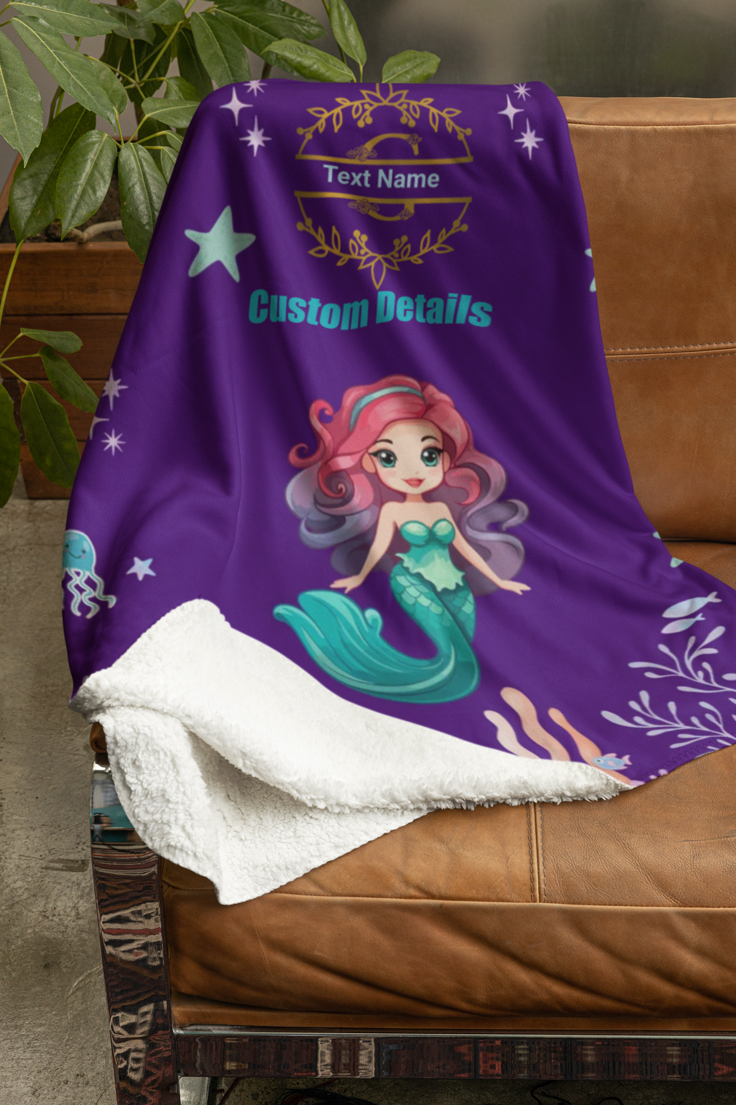 Microfiber Blanket-Personalized with  Kids Blanket