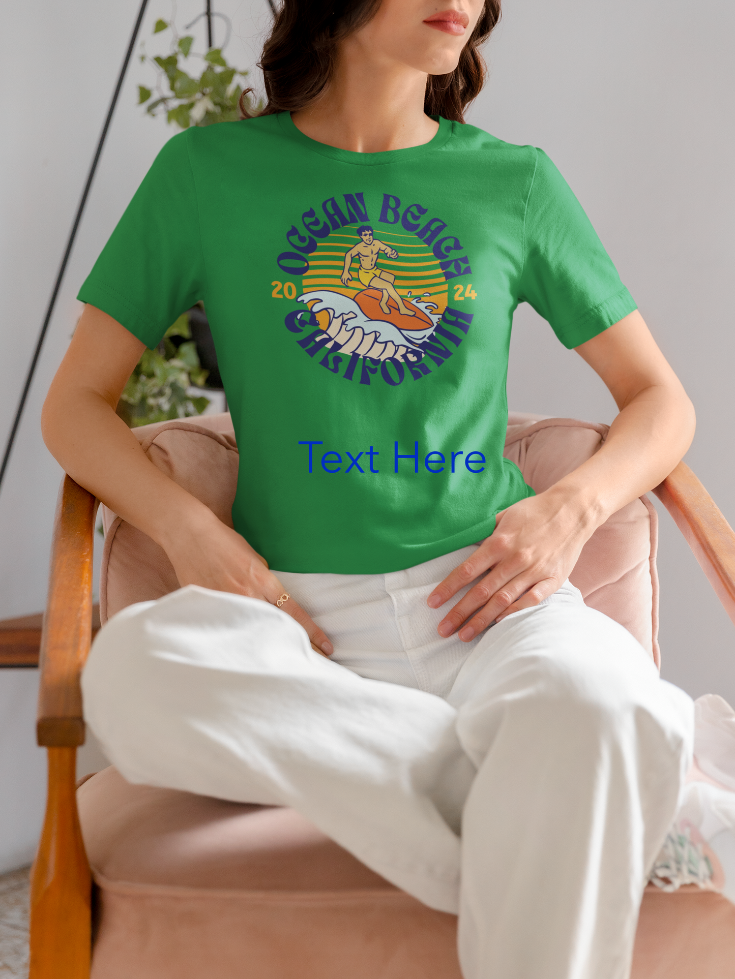 Unisex Softstyle T-Shirt - Personalize With Beach Themes