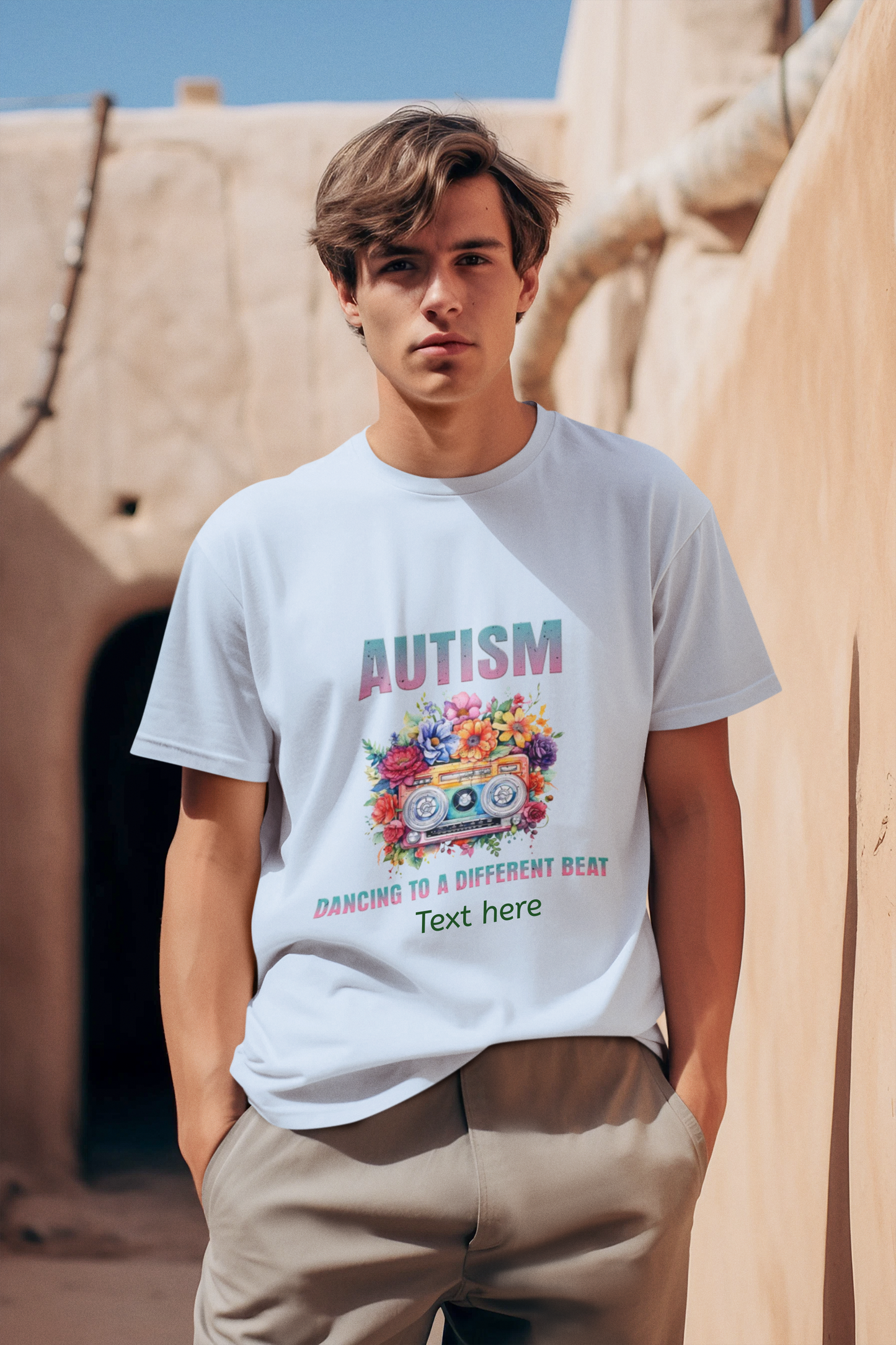 Unisex Softstyle T-Shirt - Personalize With Autism Quotes